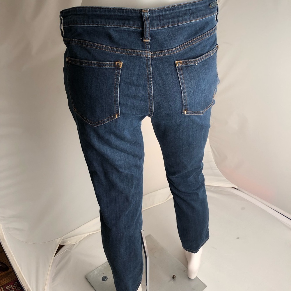 Anthropologie Pilcro and the Letterpress Stet cropped blue jeans - Picture 3 of 12
